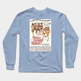 Vintage Movie - Beach Blanket Bingo poster Long Sleeve T-Shirt